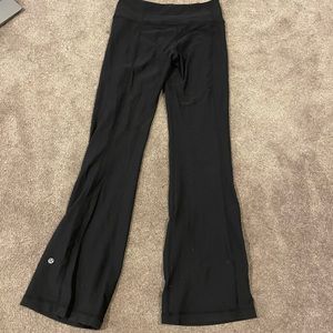 Lululemon Boot Cut Flare Leggings Black